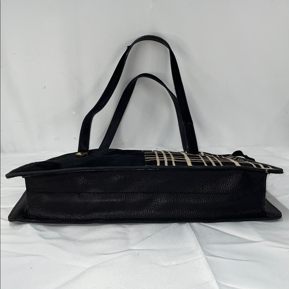 ALBANESE VINTAGE ITALIAN PONY HAIR TOTE BAG FTL-03-002 - Picture 7 of 10